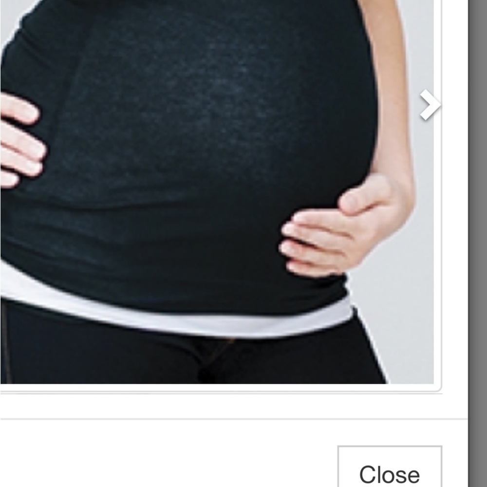 🥰HOST PICK😍‼️ White Maternity Band - Size XL 14/16 - Picture 5 of 8